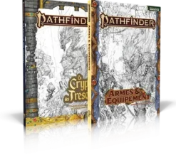 [Late Pledge] Pathfinder 2 - Armes et Trésors - couverture crayonnée
