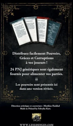 Le Cabinet des Murmures : Cartes