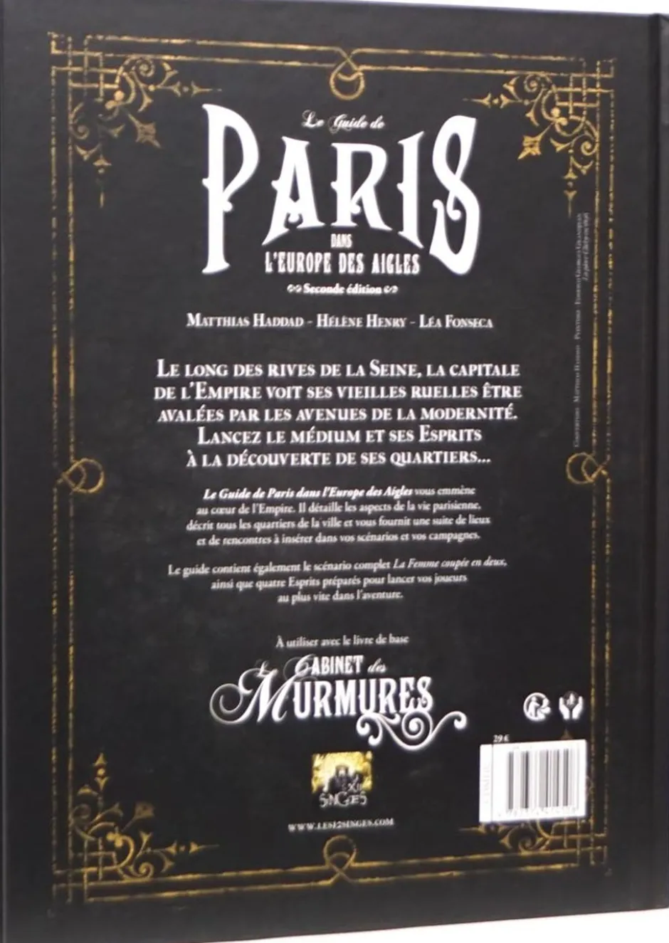 Le Cabinet des Murmures : Le guide de Paris (nouvelle édition)