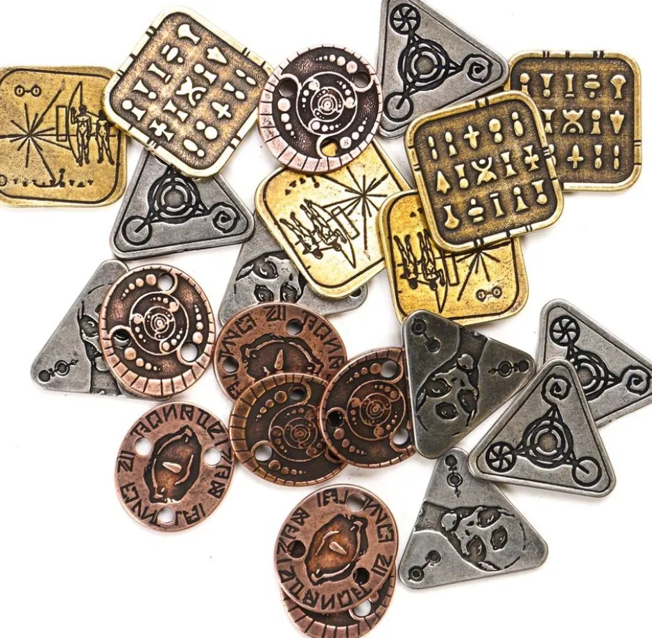 Legendary Metal Coins - Alien Coin Set