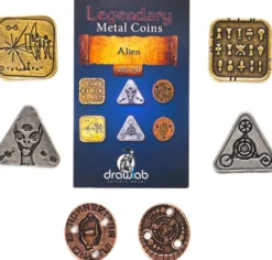 Legendary Metal Coins - Alien Coin Set