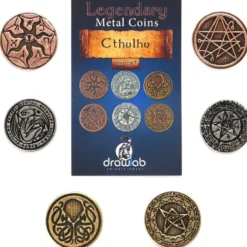 Legendary Metal Coins - Cthulhu Coin Set