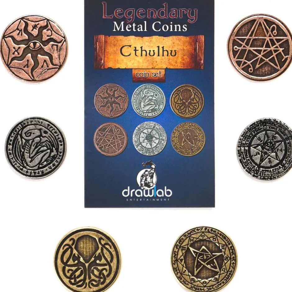 Legendary Metal Coins - Cthulhu Coin Set