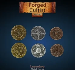 Legendary Metal Coins - Cultist Coin Set