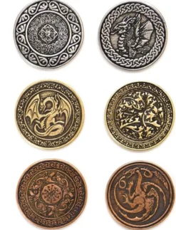 Legendary Metal Coins - Dragon Coin Set