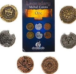Legendary Metal Coins - Orc Coin Set