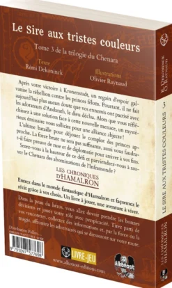 Les Chroniques d'Hamalron : Le Sire aux tristes couleurs - T3
