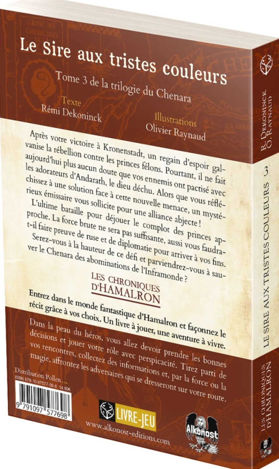 Les Chroniques d'Hamalron : Le Sire aux tristes couleurs - T3