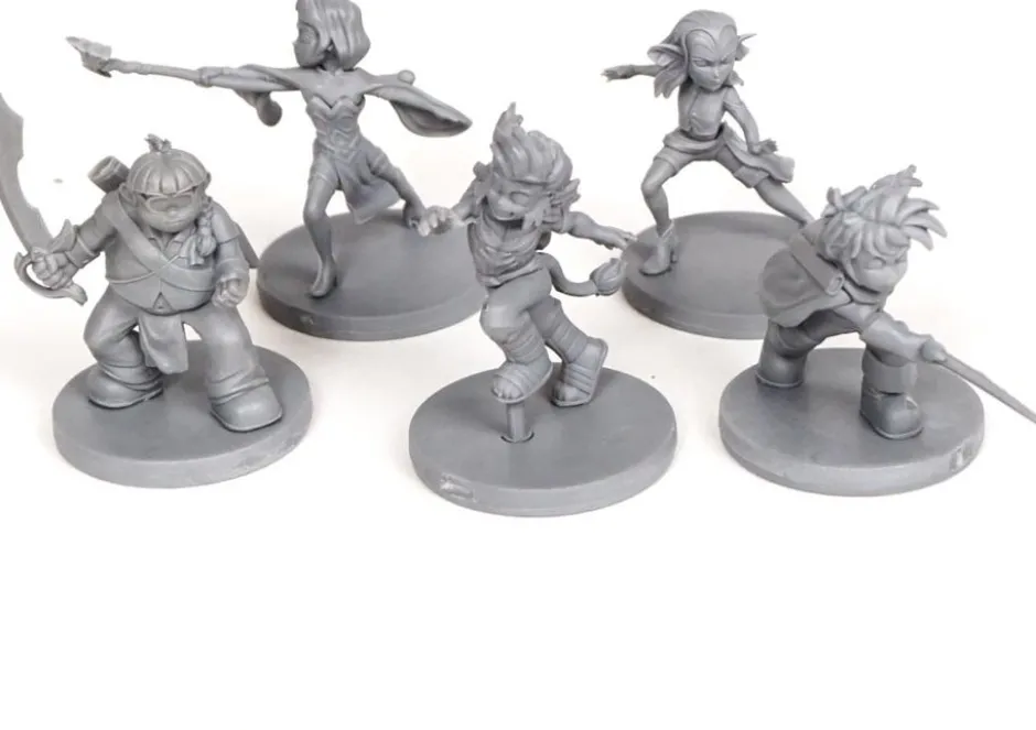 Les Légendaires — Les figurines