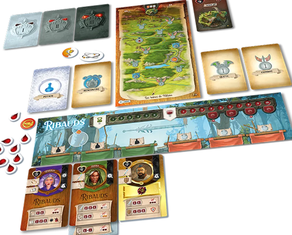 Les Ribauds : Aventure Solo en Austerion