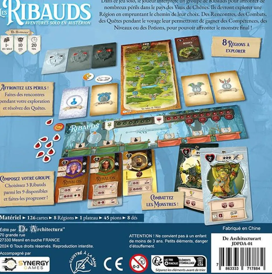 Les Ribauds : Aventure Solo en Austerion