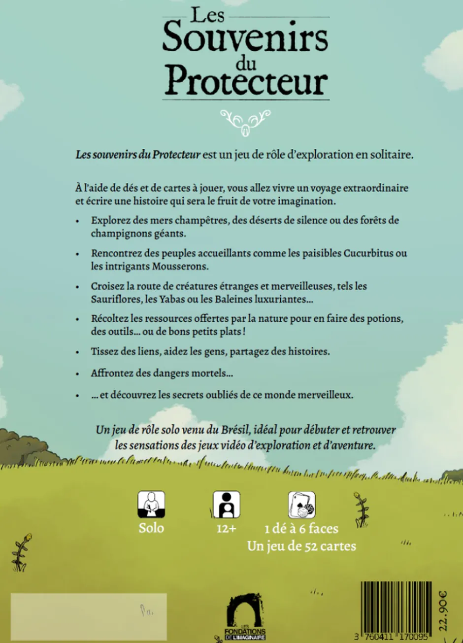 Les Souvenirs du Protecteur – Jeu de Rôle Solo