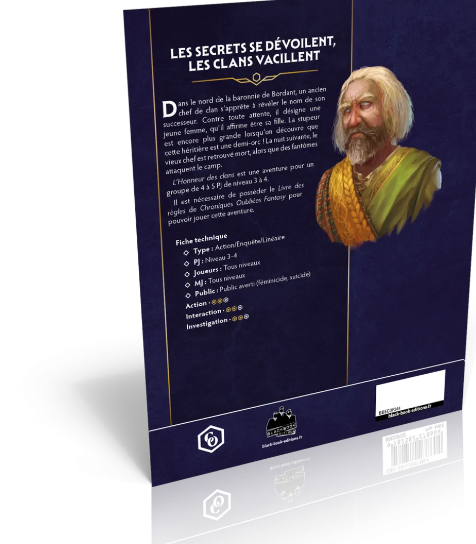 L'honneur des clans - Chroniques Oubliées 2ème Edition