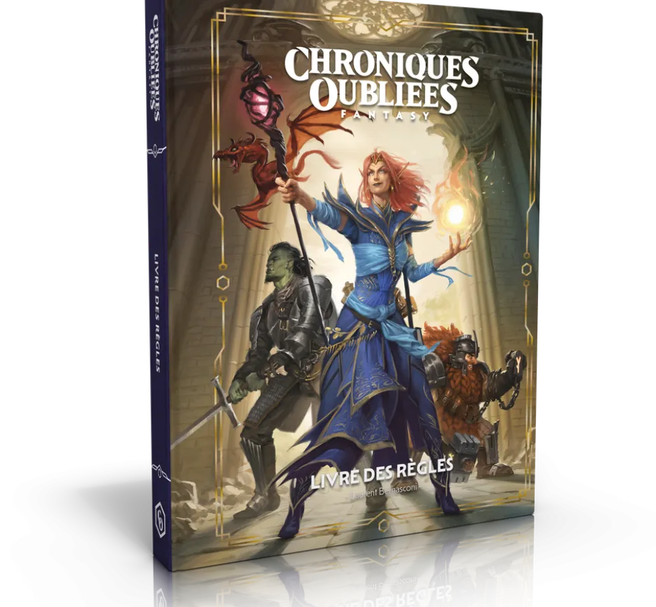 Livre de Base Couverture Alternative - Chroniques Oubliées 2ème Edition