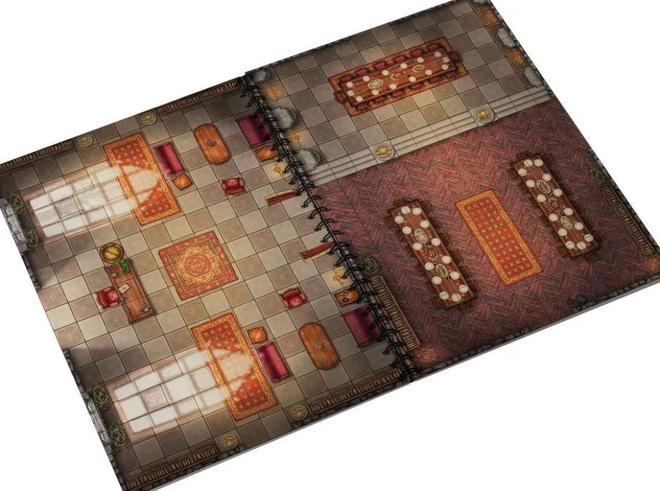 Livre plateau de jeu : Donjons A3