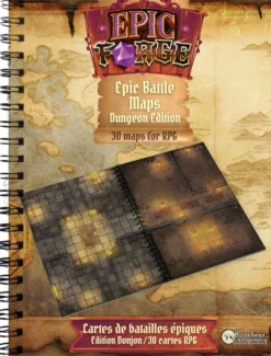 Livre plateau de jeu : Donjons A3