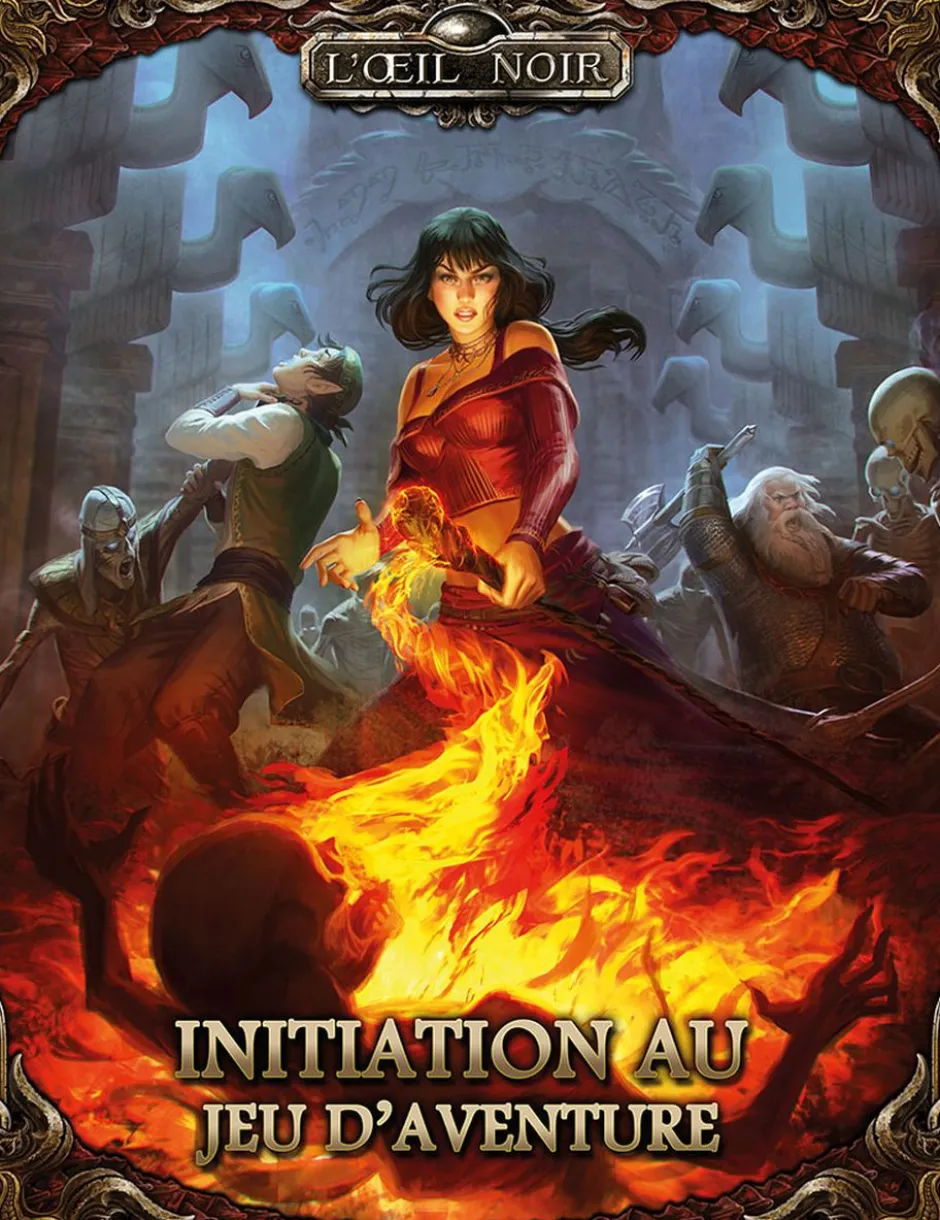 L'Oeil Noir - Boite d'initiation au Jeu de Rôle et d'Aventures