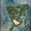 L'Oeil Noir - Carte de l'Aventurie