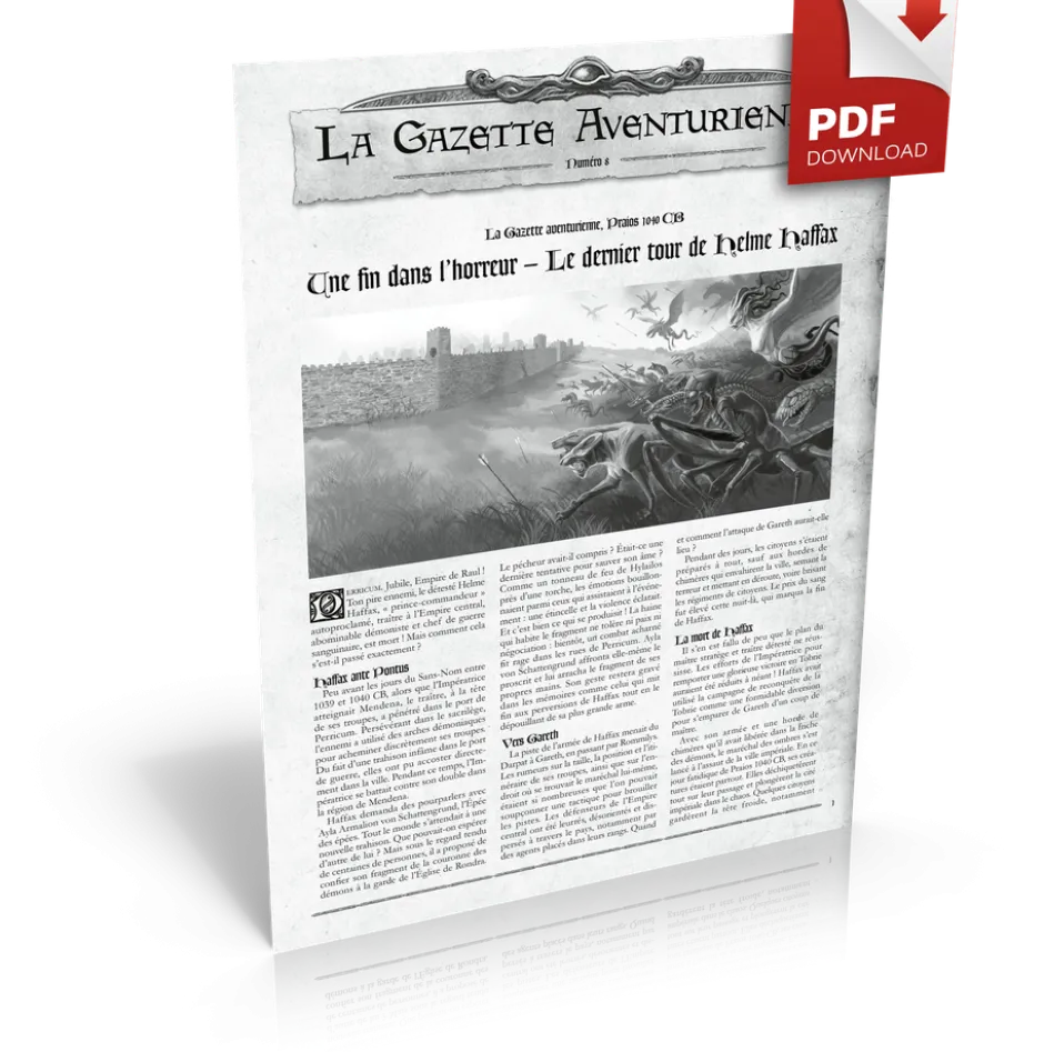 L'Oeil noir - Gazette Aventurienne n°8