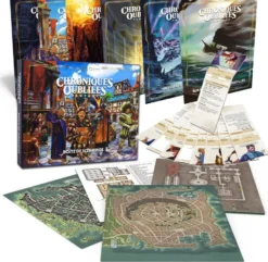 [LOT] Scénarios + aides de jeu et mémentos + boite de rangement de la première campagne de financement