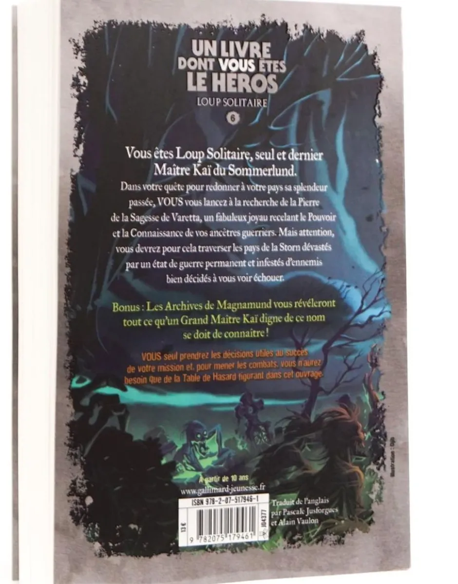 Loup Solitaire 06 : La Pierre de la Sagesse