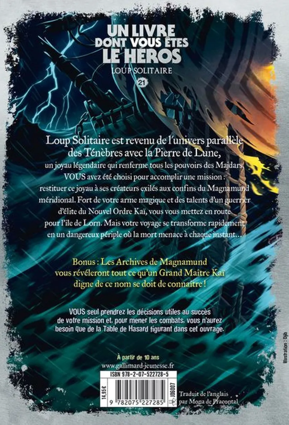 Loup Solitaire 21 : Le Voyage de la Pierre de lune