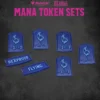 Magic the Gathering: Blue Mana Tokens Set