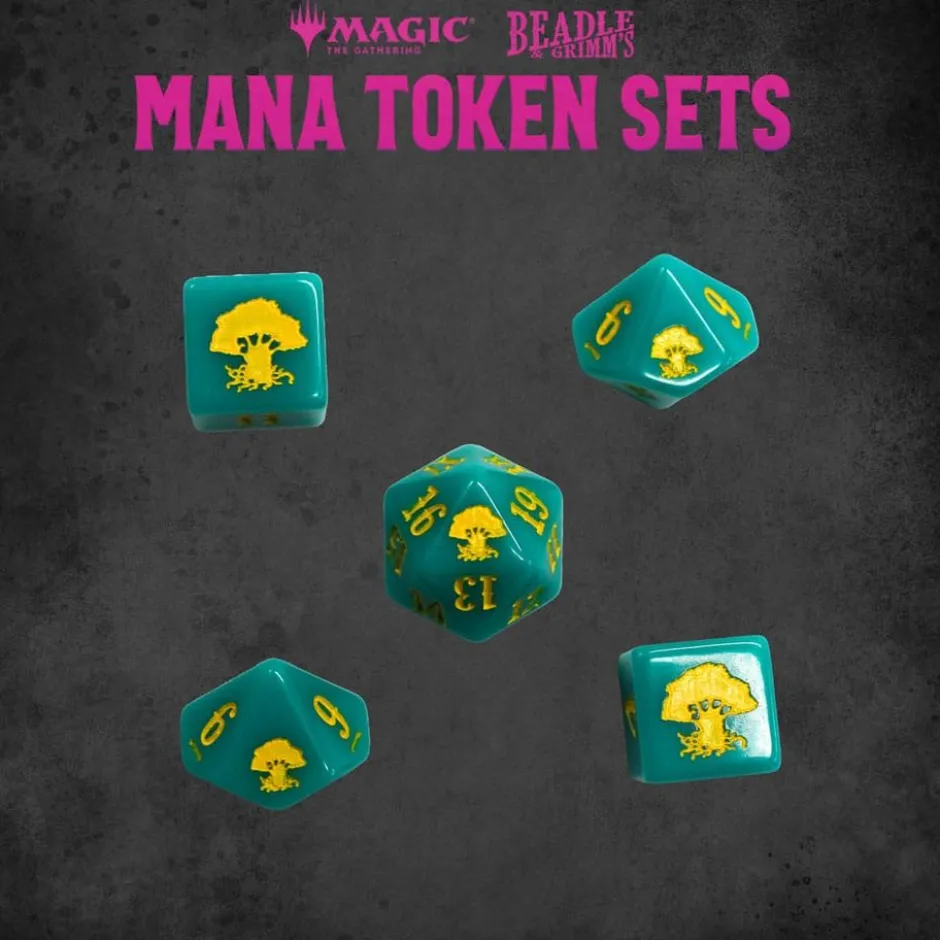 Magic the Gathering: Green Mana Tokens Set