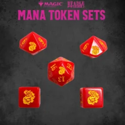 Magic the Gathering: Red Mana Tokens Set