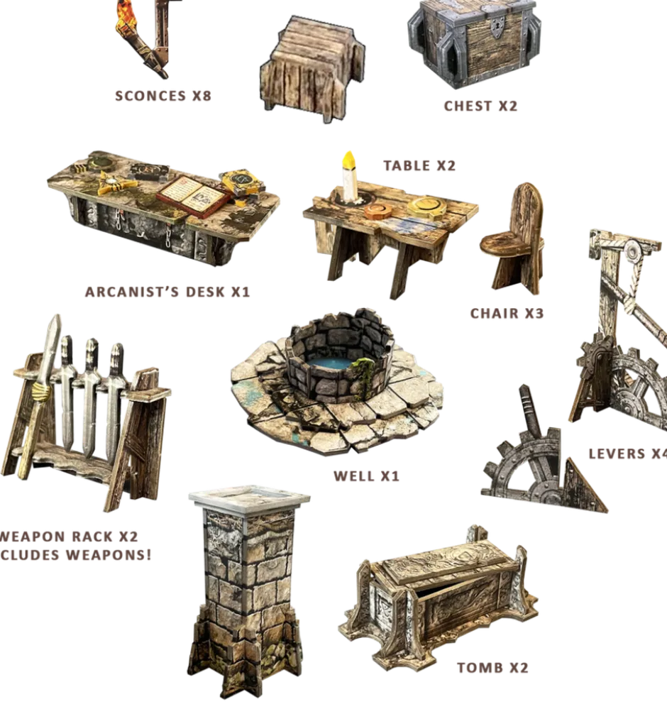 Maladum: Dungeons of Enverron(Boite de base) VF
