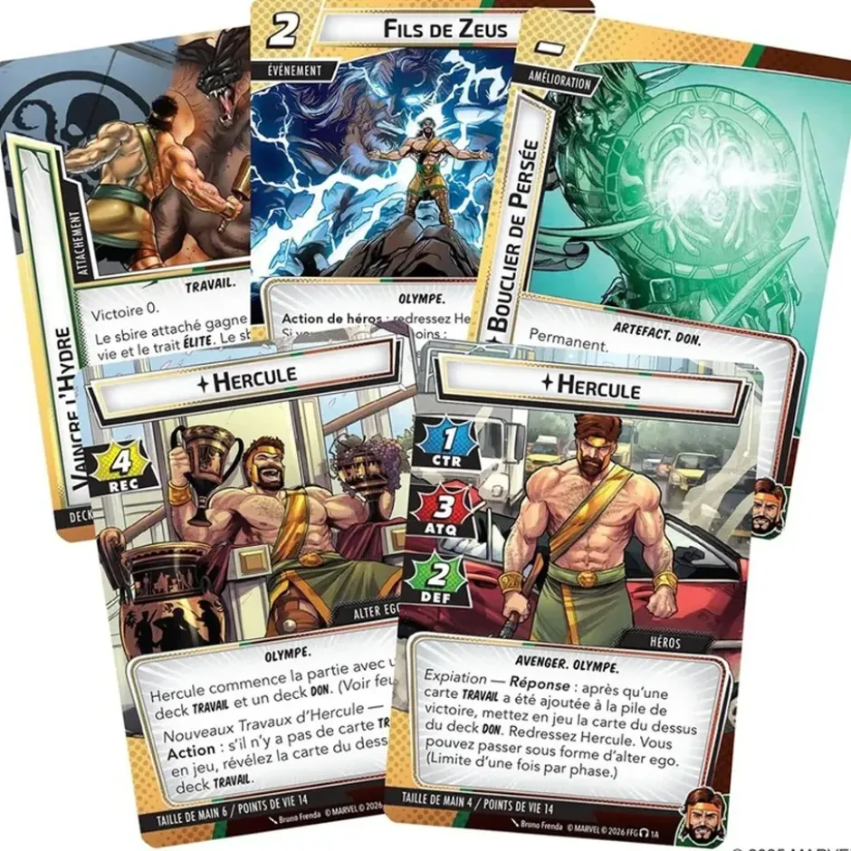 Marvel Champions : Le jeu de cartes - Hercules (Paquet Héros)