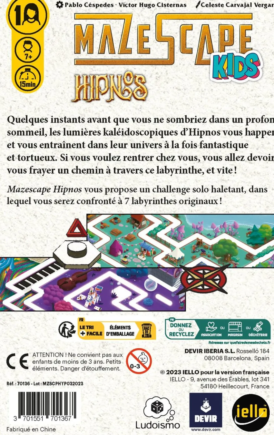 Mazescape Kids - Hipnos