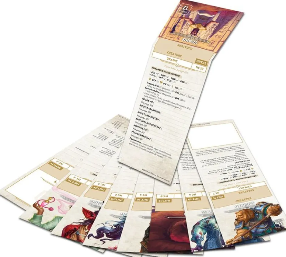 Mémentos de PNJ + monstres Calice T2 - Chroniques Oubliées 2ème Edition