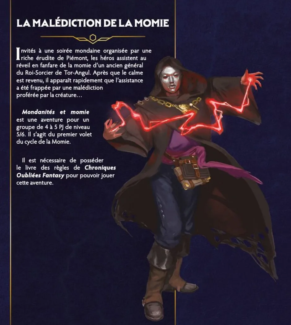 Mondanités et Momies - Chroniques Oubliées 2ème Edition