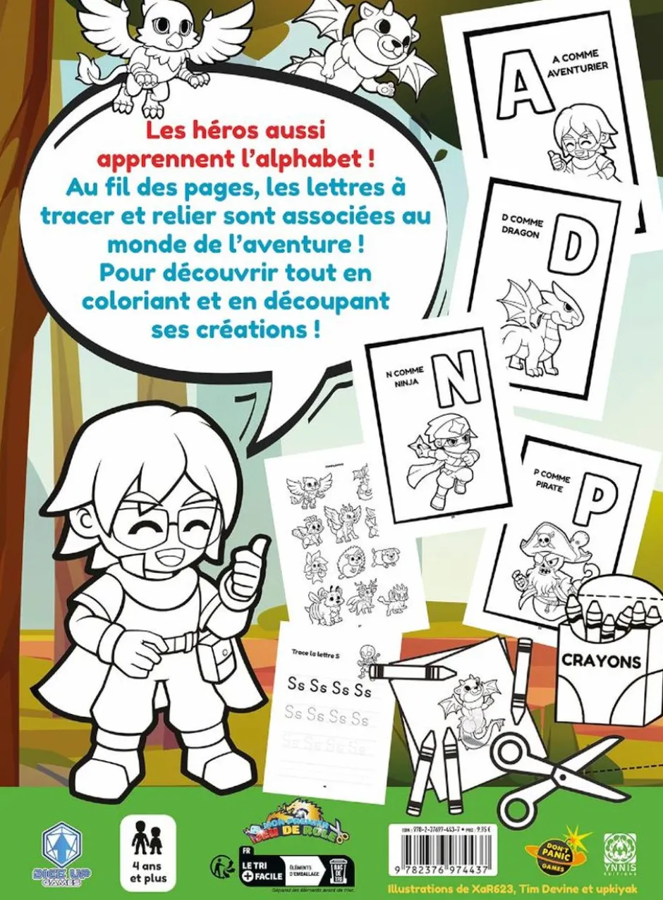 Mon premier jeu de rôle : Abécédaire fantastique