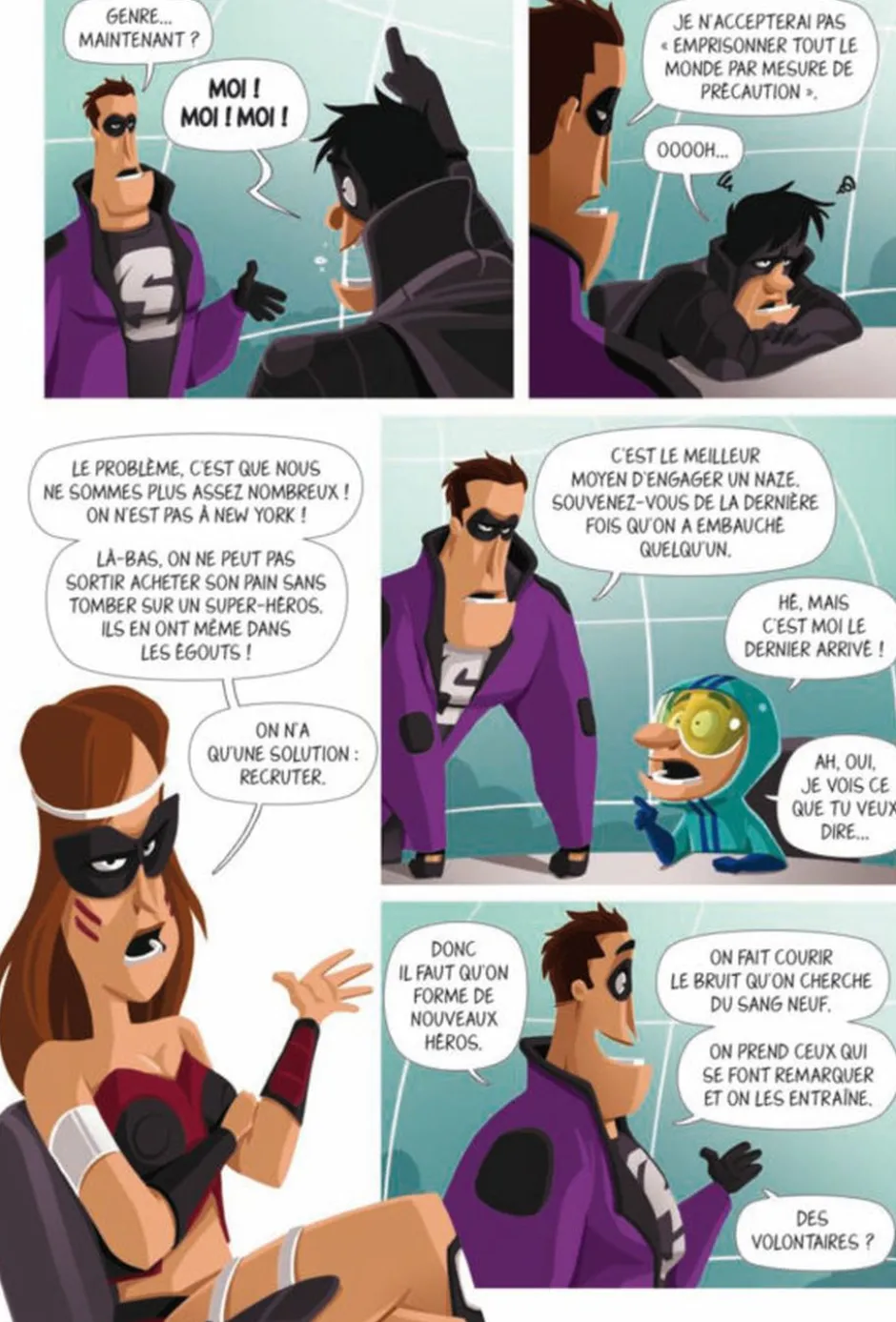 Mystery : La BD dont Vous Etes le Super Héros