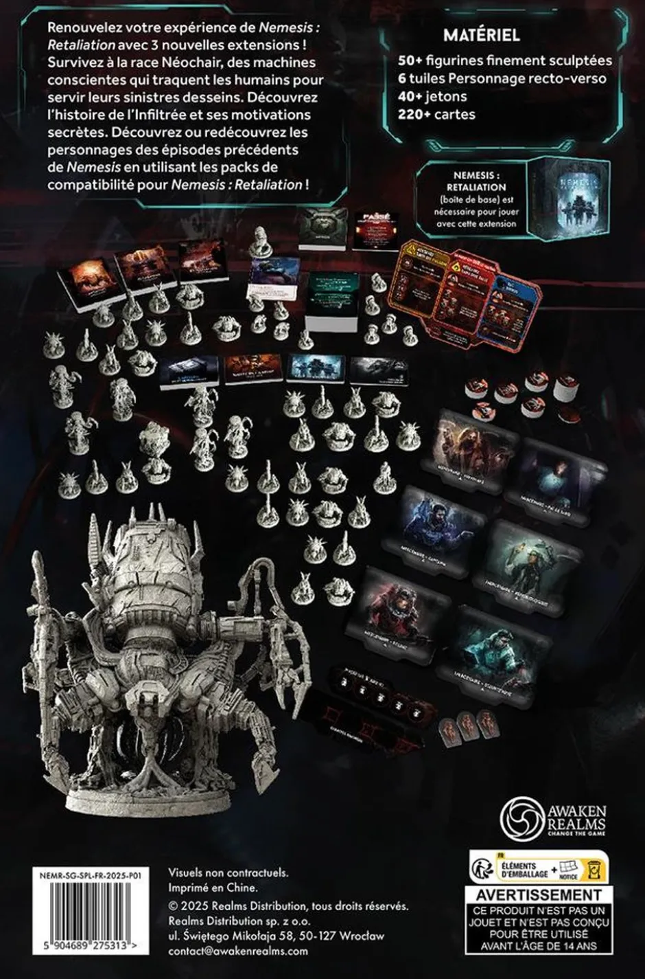 Nemesis Retaliation : Stretch Goals (Ext)