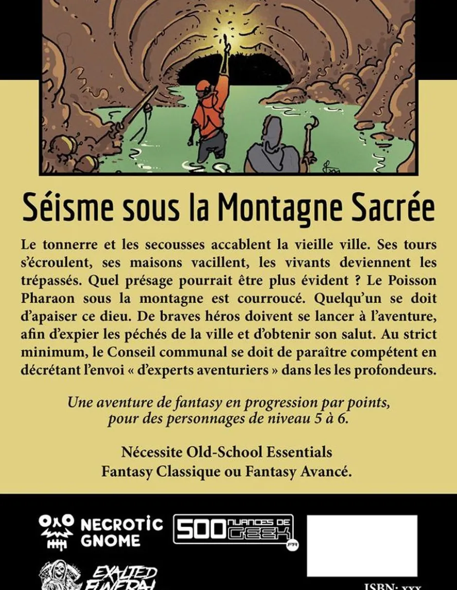 Old-School Essentials : Séisme sous la montagne sacrée