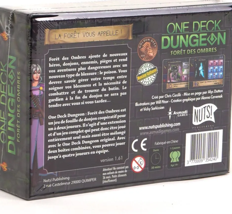 One Deck Dungeon : Forêt des Ombres