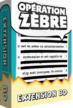 Opération zèbre - BD (Ext.)