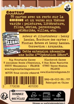 Opération zèbre - Cuisine (Ext.)