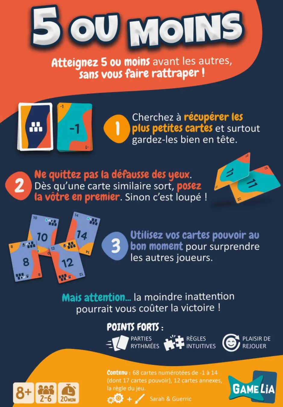 5 ou Moins