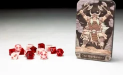 Pack de 14 dés Character Class Classic RPG Barbarian