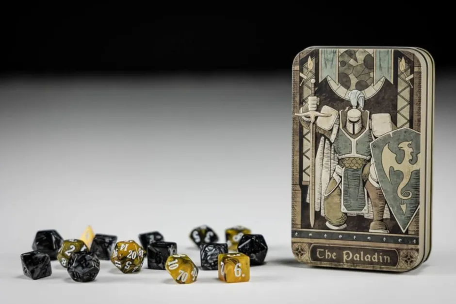Pack de 15 dés Character Class Classic RPG Paladin