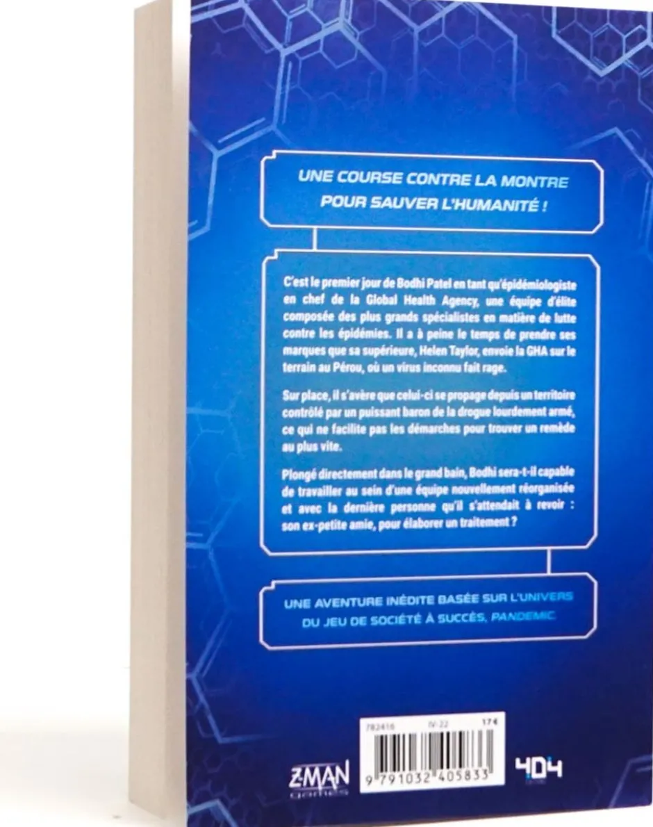 Pandemic : Patient Zéro (roman)