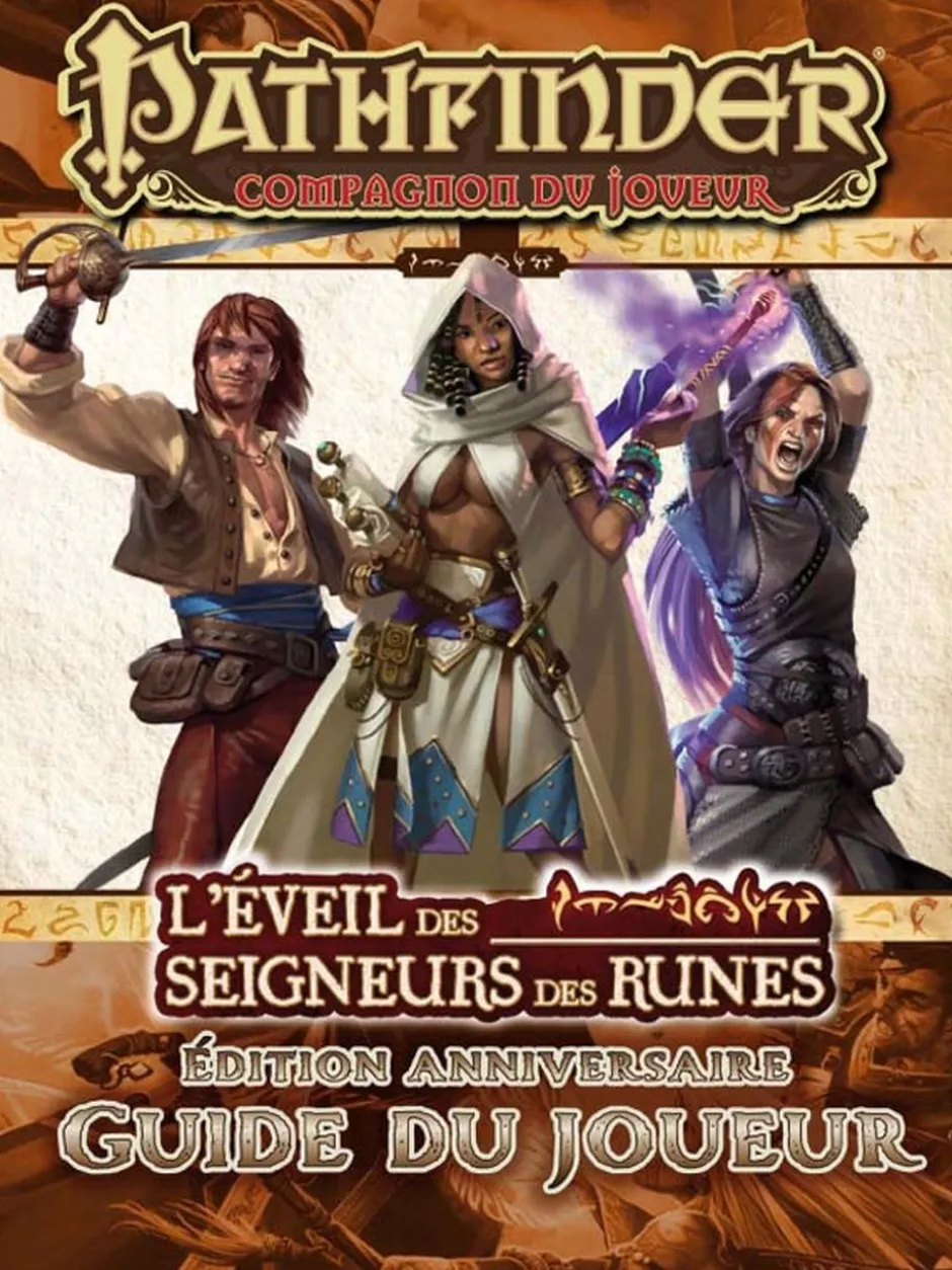 Pathfinder Campagne - Guide du joueur de L'Eveil des Seigneurs des runes édition anniversaire