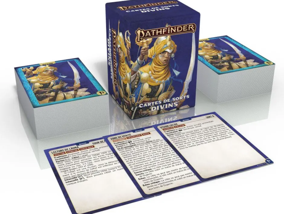 Pathfinder 2 - Cartes de sorts Divins