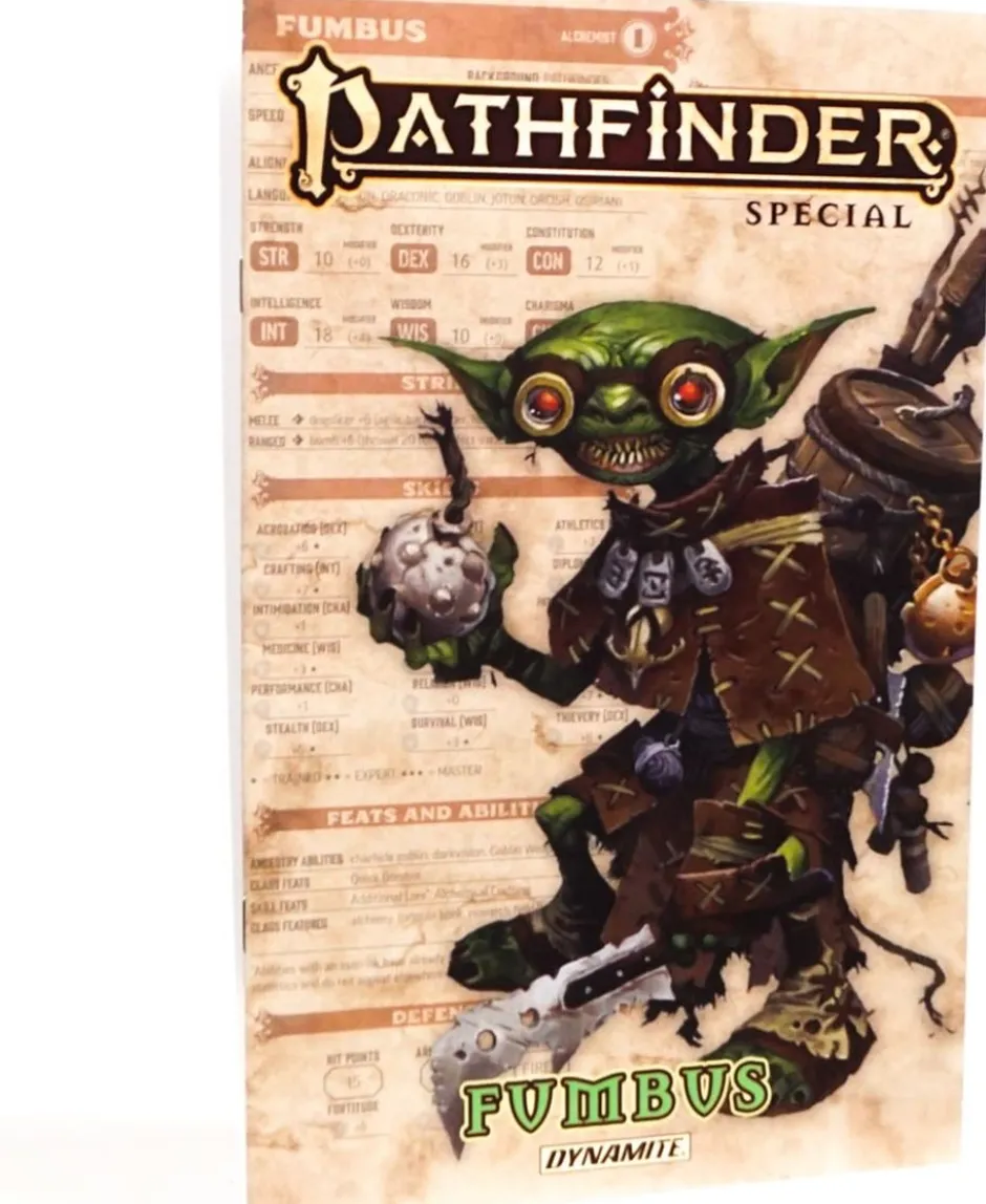 Pathfinder Comics: Fumbus (Cover B) VO