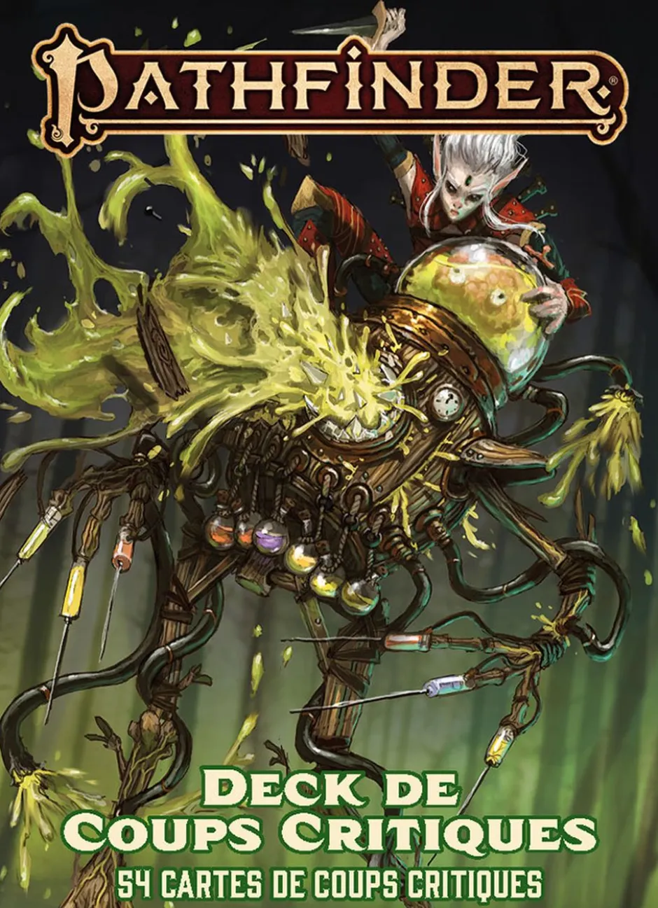 Pathfinder 2 - Deck de Coups Critiques