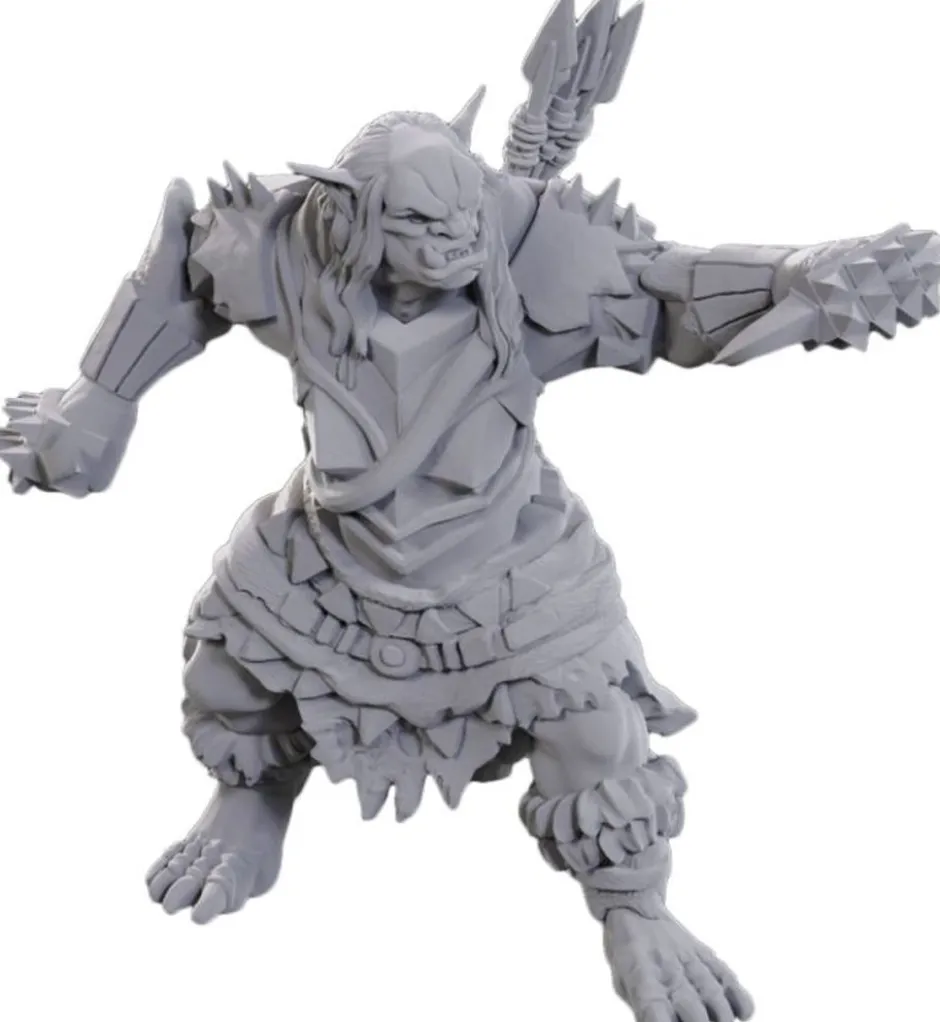 Pathfinder Deep Cuts Unpainted Miniatures - Orc Brute